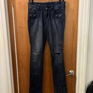 Size 30x33 - Space Girl - Dark Blue Jeans